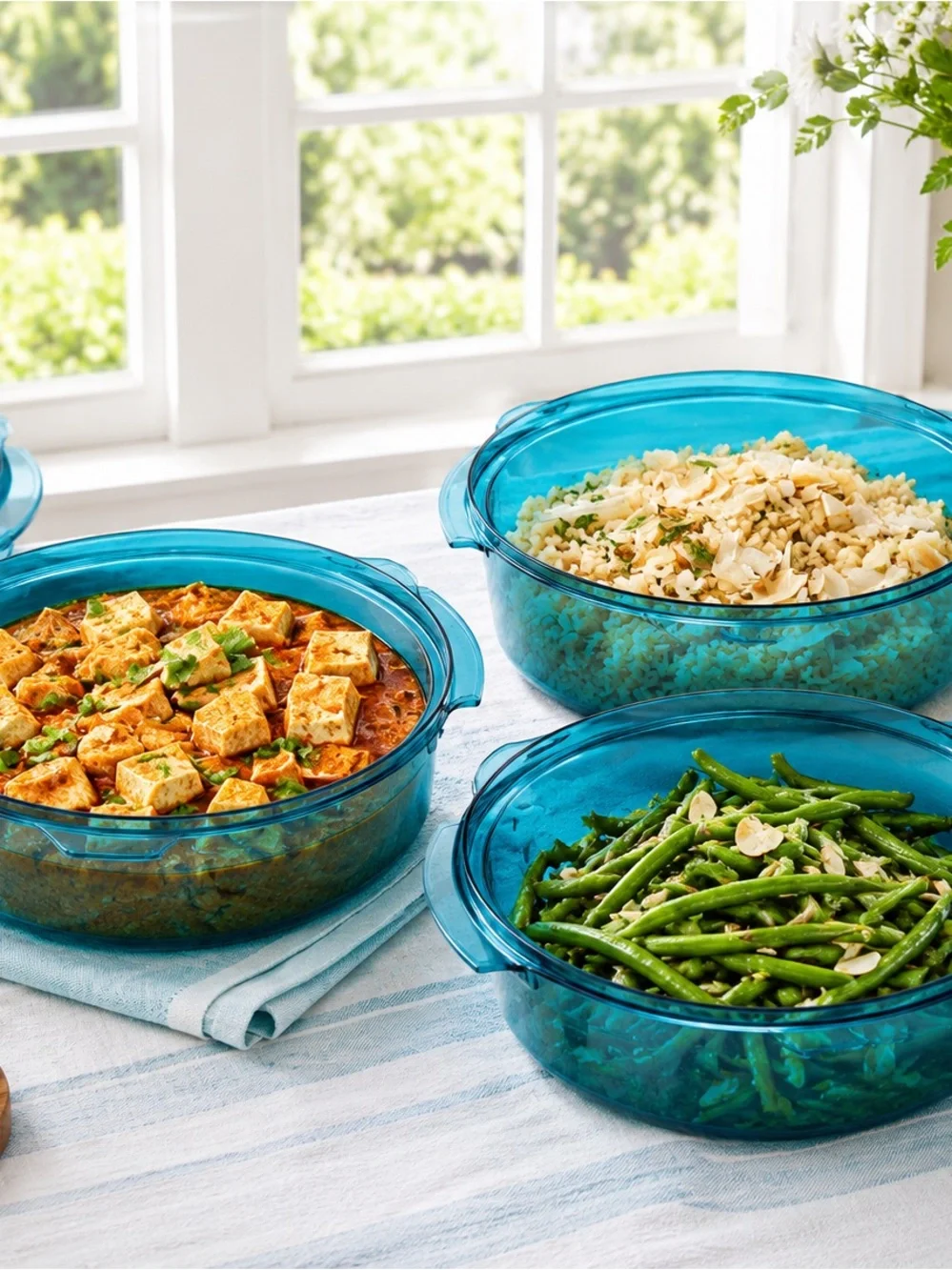 NWT Tupperware FAMOUS STACK COOKER MEAL IN MICROWAVE DINNER  WHOLE MEAL SERVINGS